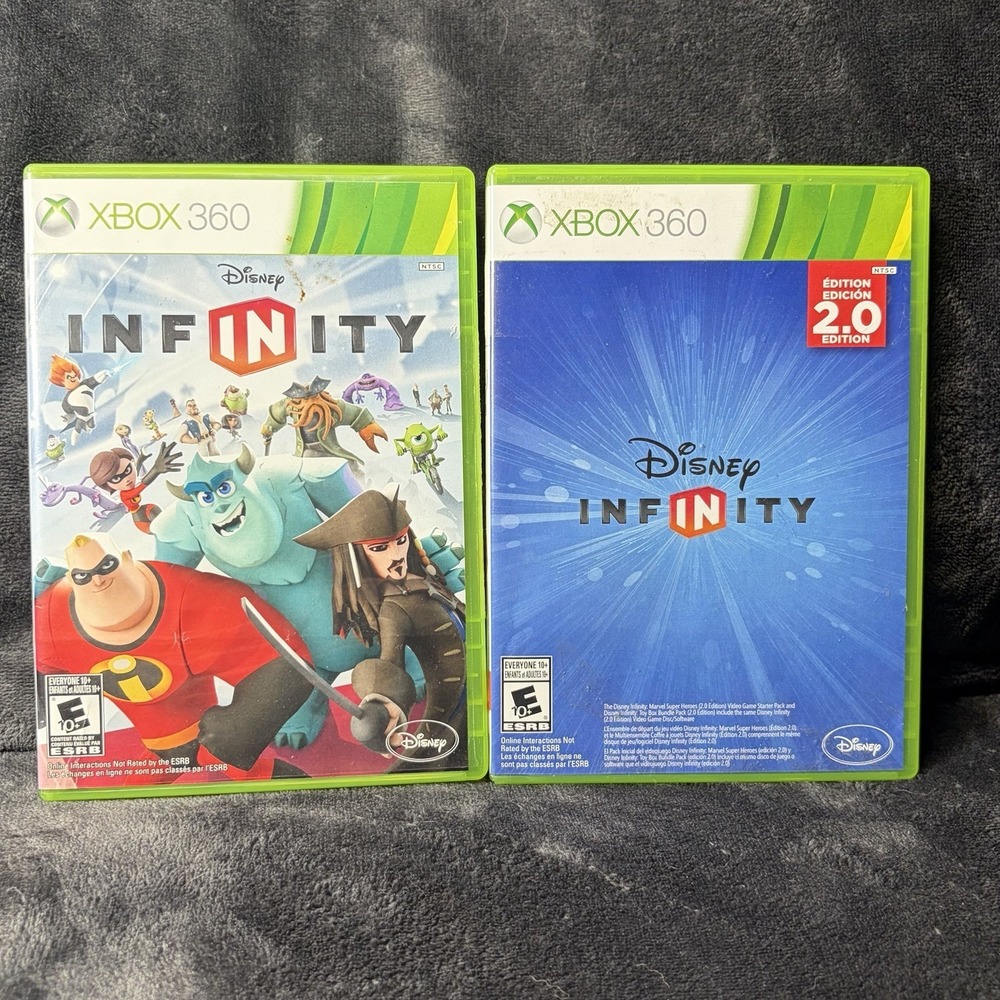 Disney Infinity Bundle Lot 1.0 2.0  (Xbox 360) All Complete Tested